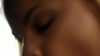 Ebony hot babe incredible sex