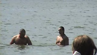 After Meeting On The Beach This Teen Gets Sandwiched Between Two Guys