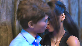 Being a Wife - v1.175 - Christine accepted Tobey as her boyfriend and they kissed