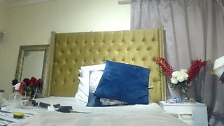 Ebony SSBBW Tits Fucking and Deepthroat Sucking Giant Dildo