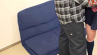 Japanese Babe Takes Big Black Cock Inside Her