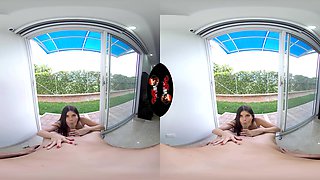 Slippery Sunday - Big Tits Round Ass Latina Covered In Oil Hd Vr