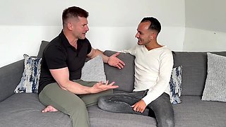 Coach Interviews And Its Getting Steamy! With Brett Tyler And Coach Studs