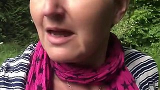 Public Titty Play Whilst Walking in the Great Outdoors