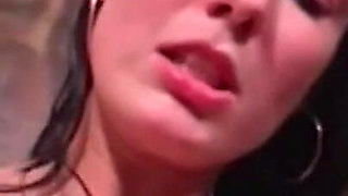Threesome dick sucking pussy fucking cum on pussy