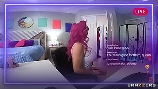 Provocative Streamer Lily Lou Loves Unicorns And Cocks