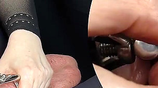 Dilation of the Hole Expanded Glans and Sperm Blockage Through Urethral Insertion of the Finger