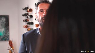 Dinner And A Side Of Dick With Manuel Ferrara, Angela White - Brazzers