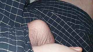 Step mom helps indian step son with big dick pulling outside