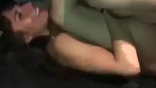 Rough feethroat and anal with slutty brunette: Big Tits, Blowjob  Amateur Porn