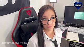 Big ass nerd girl mind-blowing xxx movie