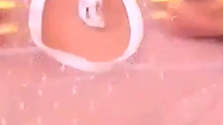 Sexy and Cute Lactating Leni Self Sucks and Sprays Milk