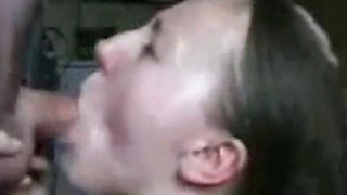 Mature Amateur's Cum-Swallowing Adventure