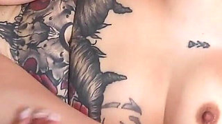 Shy Brazilian Inked MILF Enjoys BBC in Her Ass for the 1st Time