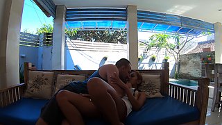 Thai GF beach visit and sex at home