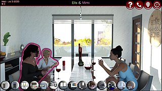 My Girlfriend Scarlett Lost in Jogging with Julie - Red Room