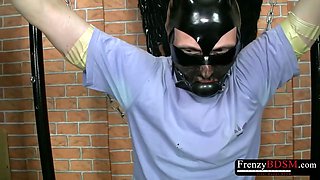 Mistress Dominika Playing with Slave Cock