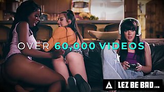 LEZ BE BAD - Lauren Phillips Takes Teen Coco Lovelock s SQUIRTING LESBIAN VIRGINITY! HUGE ORGASM