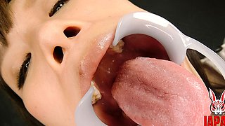 POV: Tongue Observation & Saliva Fetishism - Ai Kayama