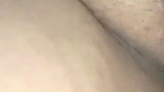 He Lifts His Stepmother's Pajamas and Plays with Her Fat Vaginal Lips