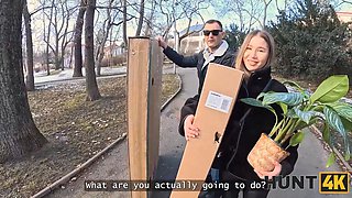 Hunt4k. i closed my bf’s eyes with banknotes and sucked stranger’s rod! i’m not that innocent