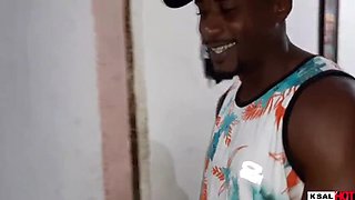 Danny gets dominated by huge black cock after wild orgy - Brazilian MILF loves interracial fuck