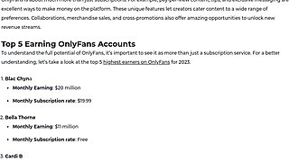 Secrets to make big money in Only Fans