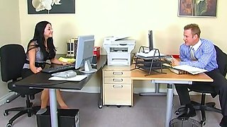 Audrey Bitoni gets fucked in the office