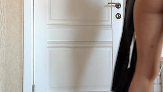 Maid Bends Over to Please You and Iron Your Clothes