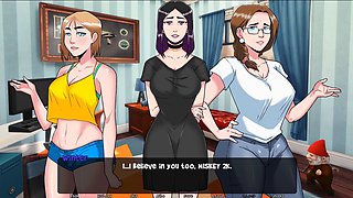 Amatuer cartoon fantasy with 3D animation featuring Misskitty2k