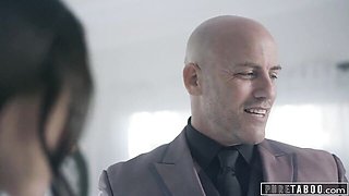 Bondage movie with smiling Derrick Pierce and Avi Love from Pure Taboo