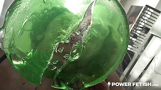 POWER FETISH - Lesbian EXTREME Anal in Slime Bath with Lydia Black and Brittany Bardot