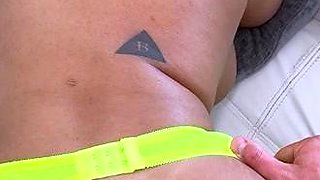 Busty Sarah Arabic Looks Sexy With Cum On Her Huge Tits
