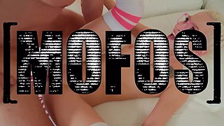 Fucking hot blondie saucy mira stretches her legs & lets david slide his cock inwards her Wet Pussy - mofos