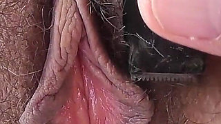 Trimming My Bush Then Squirting!
