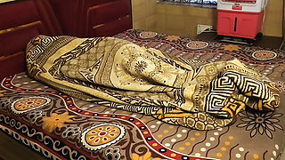 Brother-in-law left his sister-in-law in bed