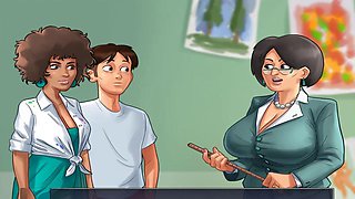 MissKitty2K's summertime saga reimagined - grades compete in a wild three-way