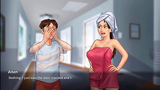 Mature mom, big coc, fucking cartoons