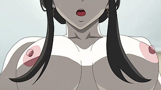 A best main charector yor and loid made for each other having enjoyment