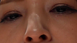 Mirei Ohtani - Belly Under Control, the Metal Enters and Makes Her Moan