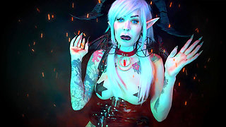 Hell's Toilet Training with Demoness Baal - Chastity, Pee, Caviar, Original Edition