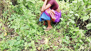 A Girl and Her Old Boyfriend Was Met at Outside of Village Due to Fucking so They Were Enjoyed in Sex