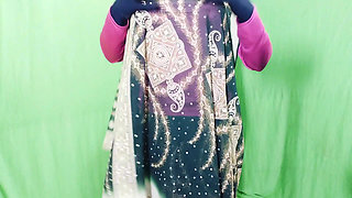 Indian beautiful hijabi muslim couple thirsty for fuck