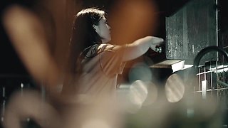 Lexi Lore's Lesbian Secret Passion with Lulu Chu in a Rush