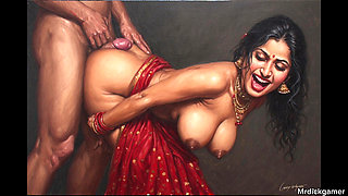 Hot sex Desi enjoying hd sex video