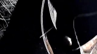 Shared Slut Wife Enjoying in Gloryhole Cabin with Friends
