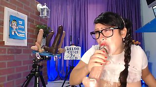 Bunny dildo ride: Blowjob, Anal  Toy Porn