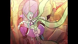kurOkihOllOw Mega Compilation - JINX, NAMI, HEATHER & More in Hot Blowjob, Cumshot & Doggystyle Parody Animation