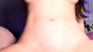 Sexy teen ebony solo toy masturbation