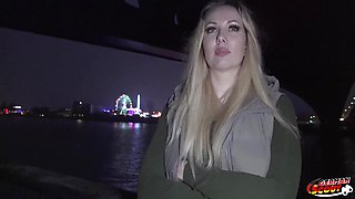 GERMAN SCOUT - Perfect Round Booty German Babe Marie Cherie Pick Up for First Casting Fuck in Berlin